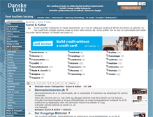 Tablet Screenshot of kunst-kultur.danskelinks.dk