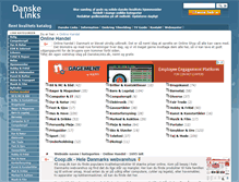 Tablet Screenshot of online-handel.danskelinks.dk