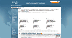 Desktop Screenshot of bolig.danskelinks.dk