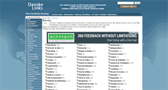 Desktop Screenshot of erhverv.danskelinks.dk